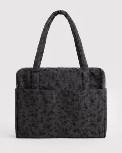 Charcoal Ditsy Floral