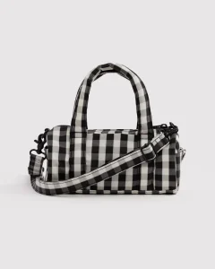 Black and Cream Gingham