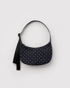 Black and Sky Blue Micro Dot