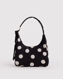 Black and Cream Polka Dot