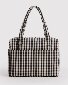 Black and Cream Gingham