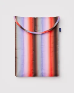 Gradient Stripe Poppy & Lilac