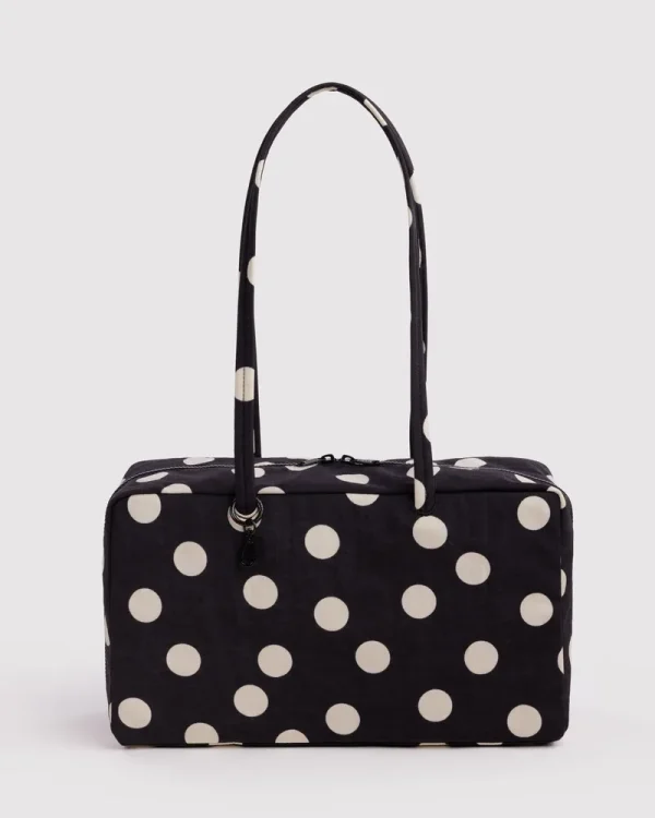 Medium Nylon Bowler Bag