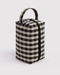 Black and Cream Gingham