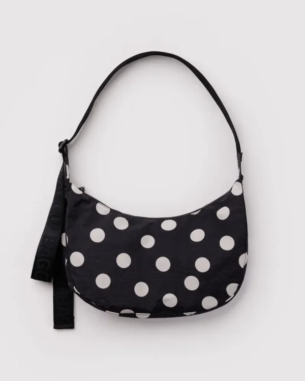 Medium Nylon Crescent Bag