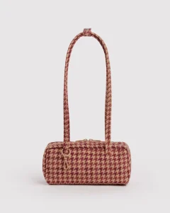 Tan Houndstooth