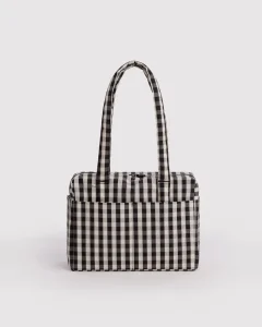 Black and Cream Gingham