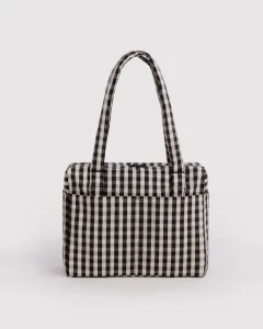 Black and Cream Gingham