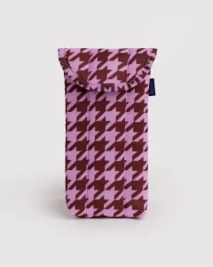 Pink Houndstooth